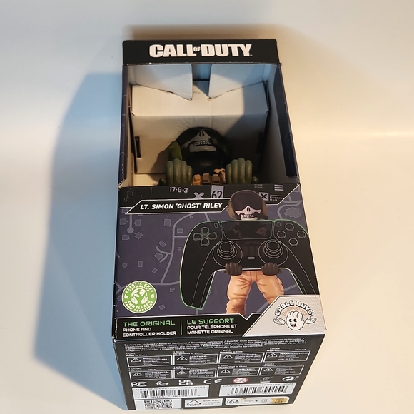 Call of Duty Lt. Simon Ghost Riley Phone & Controller Holder by Cable Guys NEW! - Picture 4 of 5